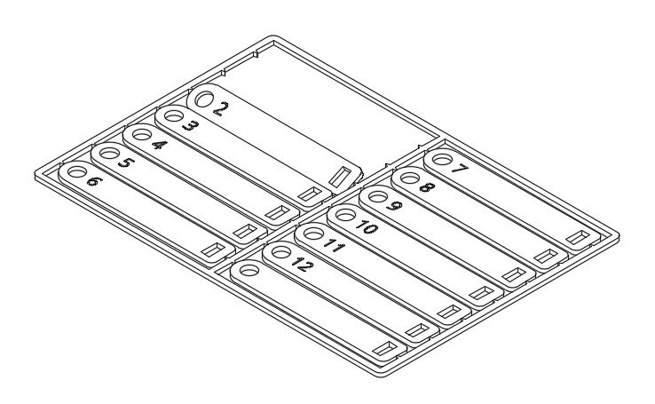 rotate key to remove