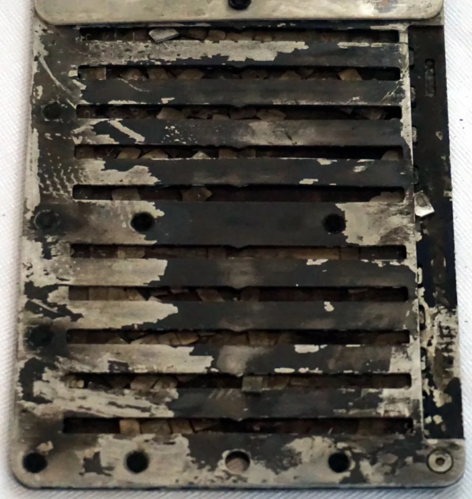 steeldisk after lopp tests