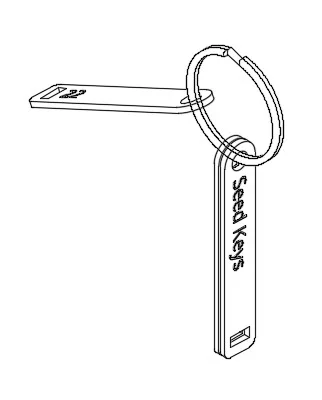 put the keys on the ring